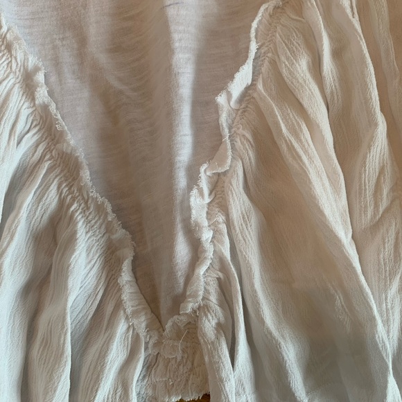 We the Free White Ruffle Tank NWT - Picture 10 of 15